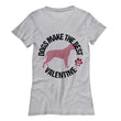 Dogs Best Valentines Day Ladies Shirt, Shirts and Tops - Daily Offers And Steals