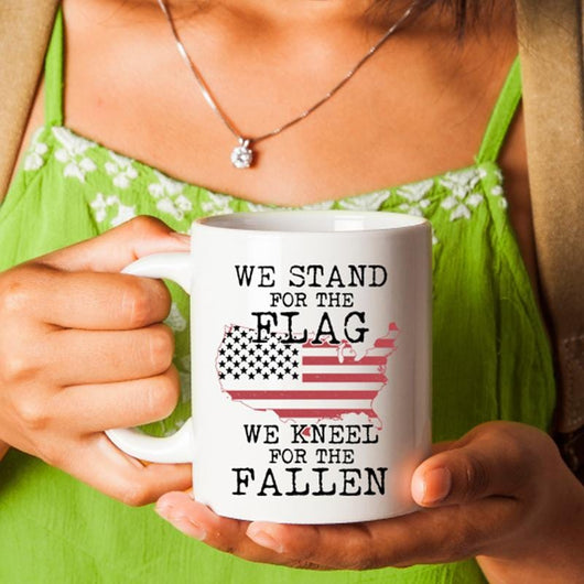 Kneel For The Fallen Veteran Coffee Cup, mugs - Daily Offers And Steals