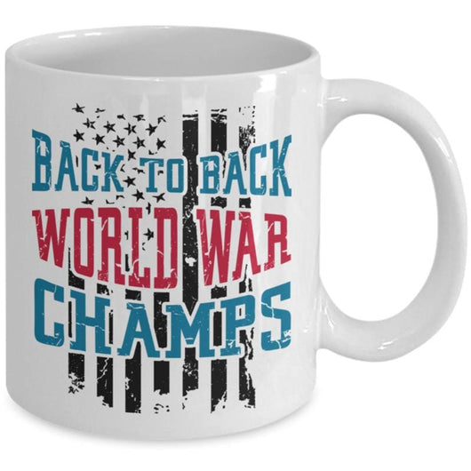 World War Champs Veteran Coffee Mug Gift, mugs - Daily Offers And Steals