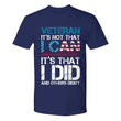 It's Not That I Can Men's Veteran Patriotic Shirt, Shirts and Tops - Daily Offers And Steals