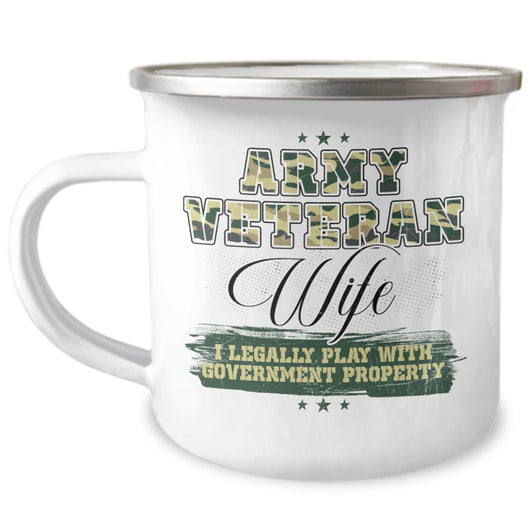 military camper mug