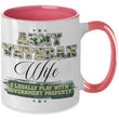 veteran mug with handle