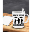 Home Of The Free Veteran Coffee Mug, mugs - Daily Offers And Steals