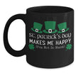 St. Patrick's Day Makes Me Happy Coffee Mug, Coffee Mug - Daily Offers And Steals