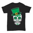 St. Patrick's Day Sugar Skull Men and Women Awesome Shirts, Shirts and Tops - Daily Offers And Steals