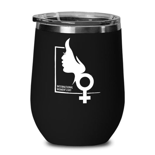 International Women's Day Wine Tumbler With Lid, tumblers - Daily Offers And Steals