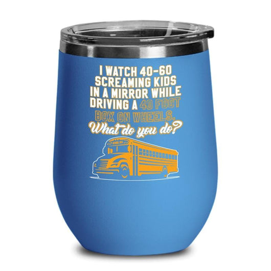 School Bus Driver Wine Tumbler Cup For Sale, tumblers - Daily Offers And Steals