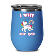 I Will Cut You Unicorn Insulated Wine Tumbler Cup, tumblers - Daily Offers And Steals