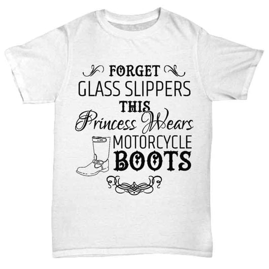 Princess Wears Motorcycle Boots Womens Casual Shirt, Shirts and Tops - Daily Offers And Steals