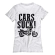 Cars Suck Biker Casual Shirt for Women, Shirts and Tops - Daily Offers And Steals