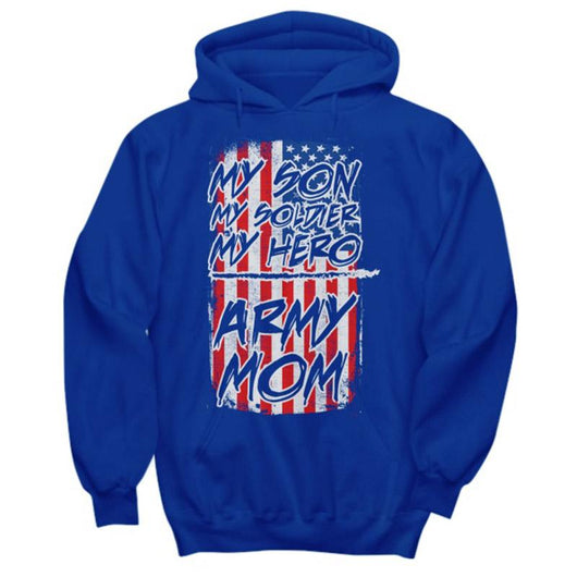 Army Veteran Mom Son Pullover Hoodie, Shirts And Tops - Daily Offers And Steals