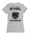 Don't Judge Pitbull Women's T-Shirt, Shirts - Daily Offers And Steals