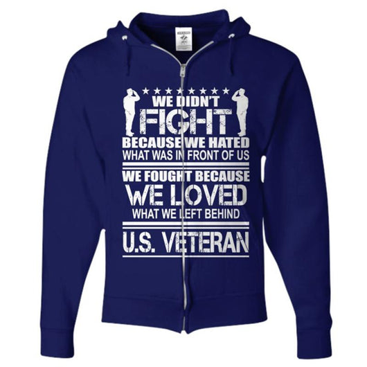 Veteran Love Men Women Zip Hoodie, Shirts And Tops - Daily Offers And Steals